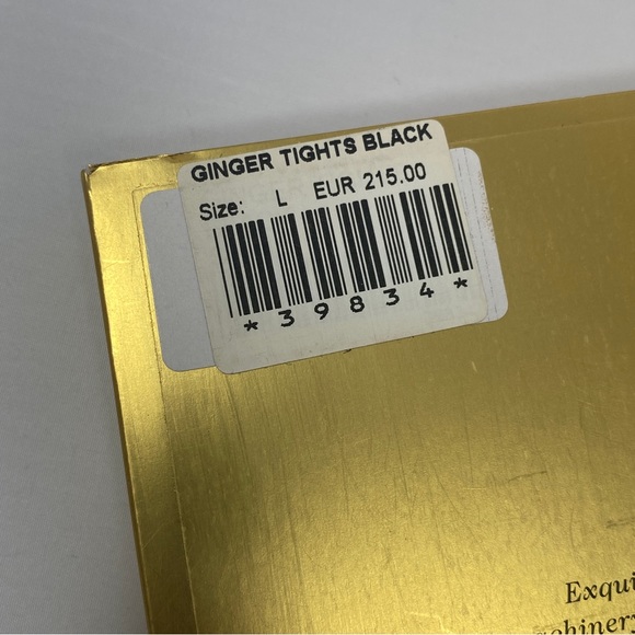 Agent Provocateur Ginger SOIREE Black Tights NEW $255 - Picture 11 of 13